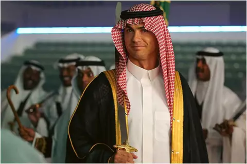 كريستيانو: أنا برتغالي لكنني أنتمي إلى السعودية